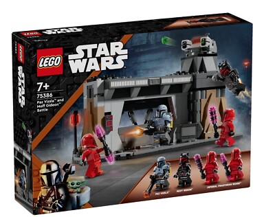 LEGO 75386 Paz Vizsla  and Moff Gideon  Battle - Star Wars - New - AU