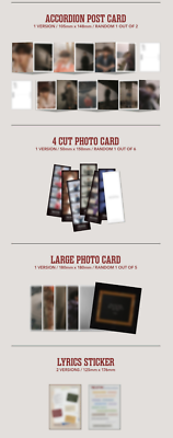 Kim Jae Hwan - The Letter (4th Mini Album) + Store Gift Photos