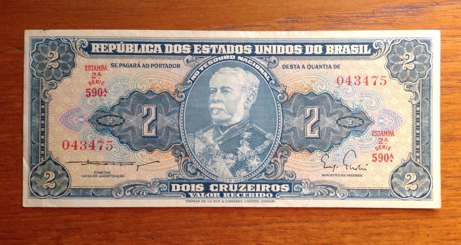 REPUBLICA DOS ESTADOS UNIDOS DO BRASIL DOIS CRUZEIROS | eBay