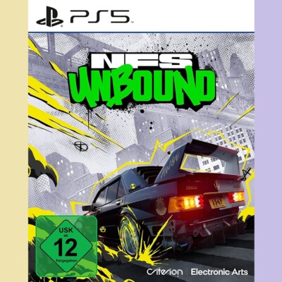 Need For Speed: Unbound PS5 (Sony PlayStation 5 Spiel) Autorennen Game NEU + OVP