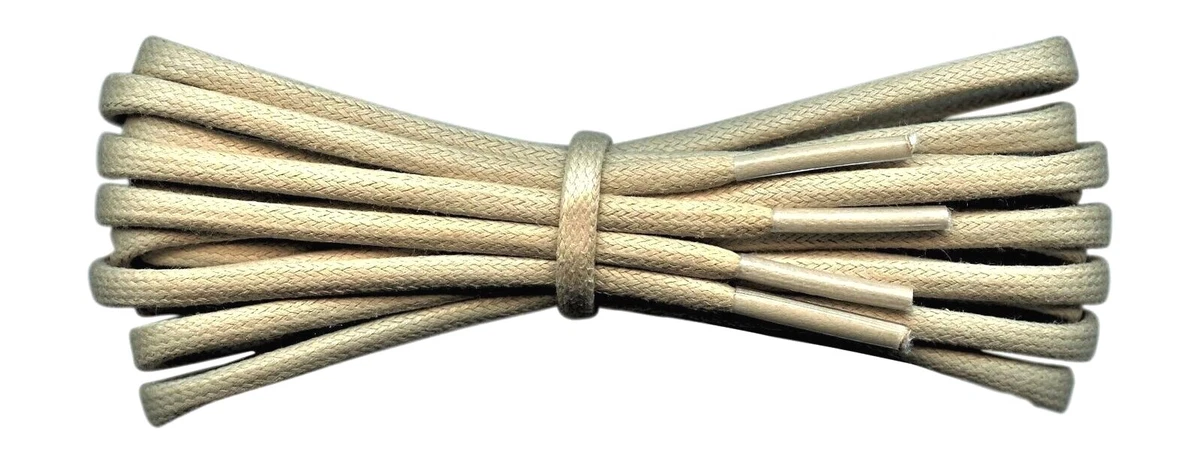Beige store boot laces
