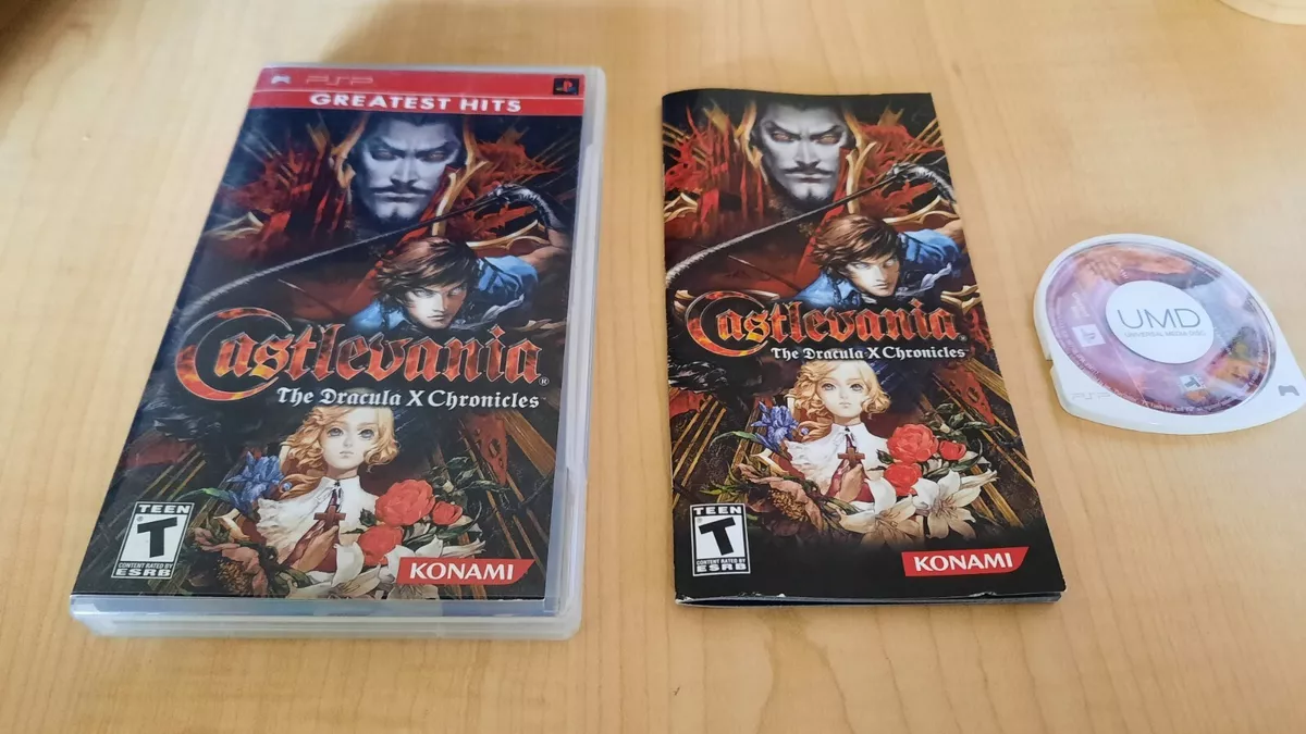 JOGO PSP - CASTLEVANIA: THE DRACULA X CHRONICLES