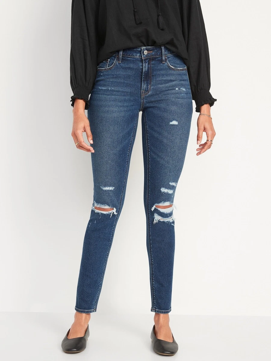 Mid-Rise Rockstar Super-Skinny Jeans