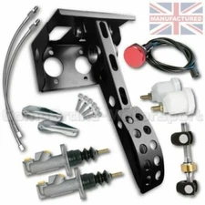 UNIVERSAL BRAKE TOP MOUNTED HYDRAULIC PEDAL BOX KIT – SPORTLINE 1-PEDAL DUAL