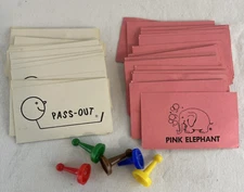 Pass-Out Adult Drinking Game Replacement Pieces Vtg 1965 Frank Bresee's