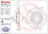 Brembo Bremsscheiben Xtra Line + BeläGe Vorne + Hinten FüR Audi Q3 Vw Sharan