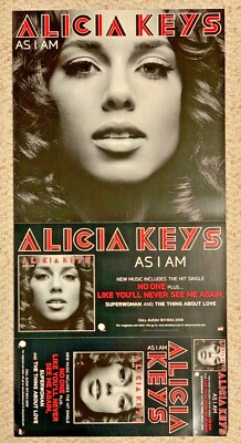Alicia Keys As I Am Limited Edition Poster | eBay