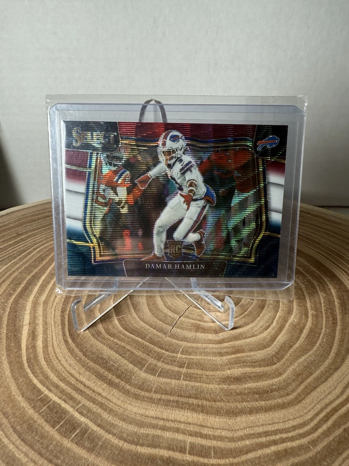 Damar Hamlin 2022 Panini Select - Field Level Tri-Color /75  Buffalo Bills