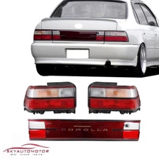 For 93-97 Toyota Corolla AE100 AE101 Tail Light Lamp Finish Center Panel JDM Set