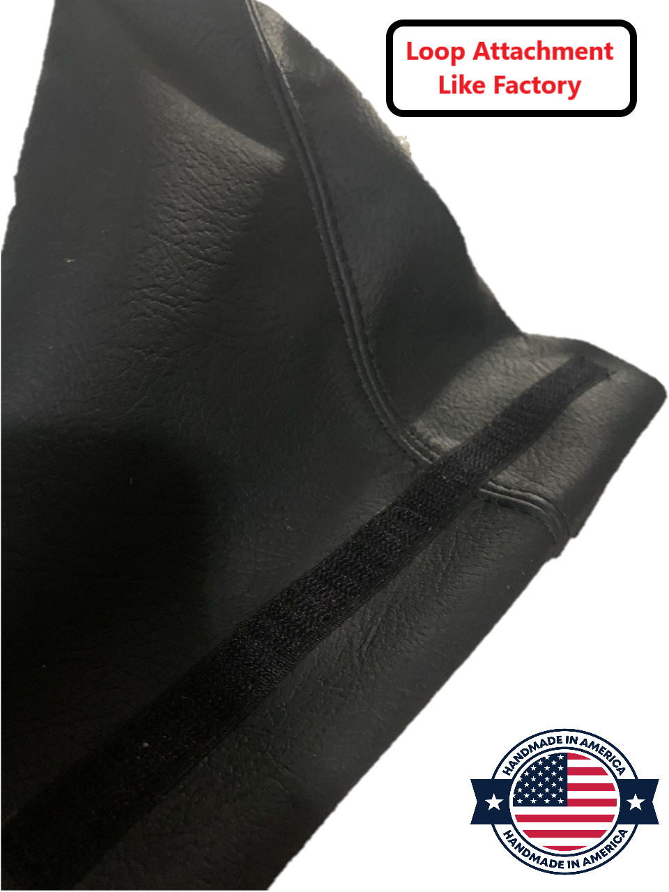 Emergency Hand EBrake Leather Boot Black for 19972004 Corvette C5