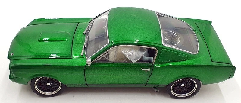 Avispón diecast escala 1/18 Acme A1801845 - 1965 Shelby GT350R verde Foto 3 de 4