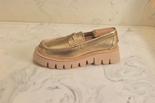 New Pedro Garcia 'Sebas' Lug Sole Penny Loafer Womens 9.5 US 39.5 Eur MSRP 620