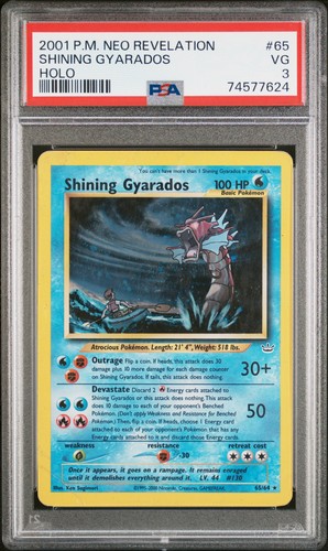 Shining Gyarados (Unlimited) graded PSA 3 for sale on eBay