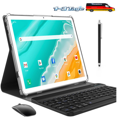 ZONKO 10 Zoll 3-in-1 Tablet mit Tastatur Maus Stift 2
