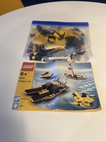 LEGO 4505 Designer Set Sea Machines 100% Complete w/ Instructions Vintage 2004