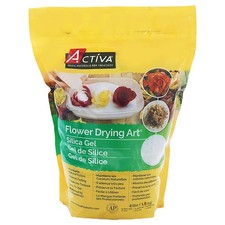 Activa Flower Drying Art Silica Gel 4lb Reusable Microwaveable Flower Preservati