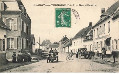 MIKII-1109 62 Blangy Über Diego Straße D'Hesdin Tacot Rathaus