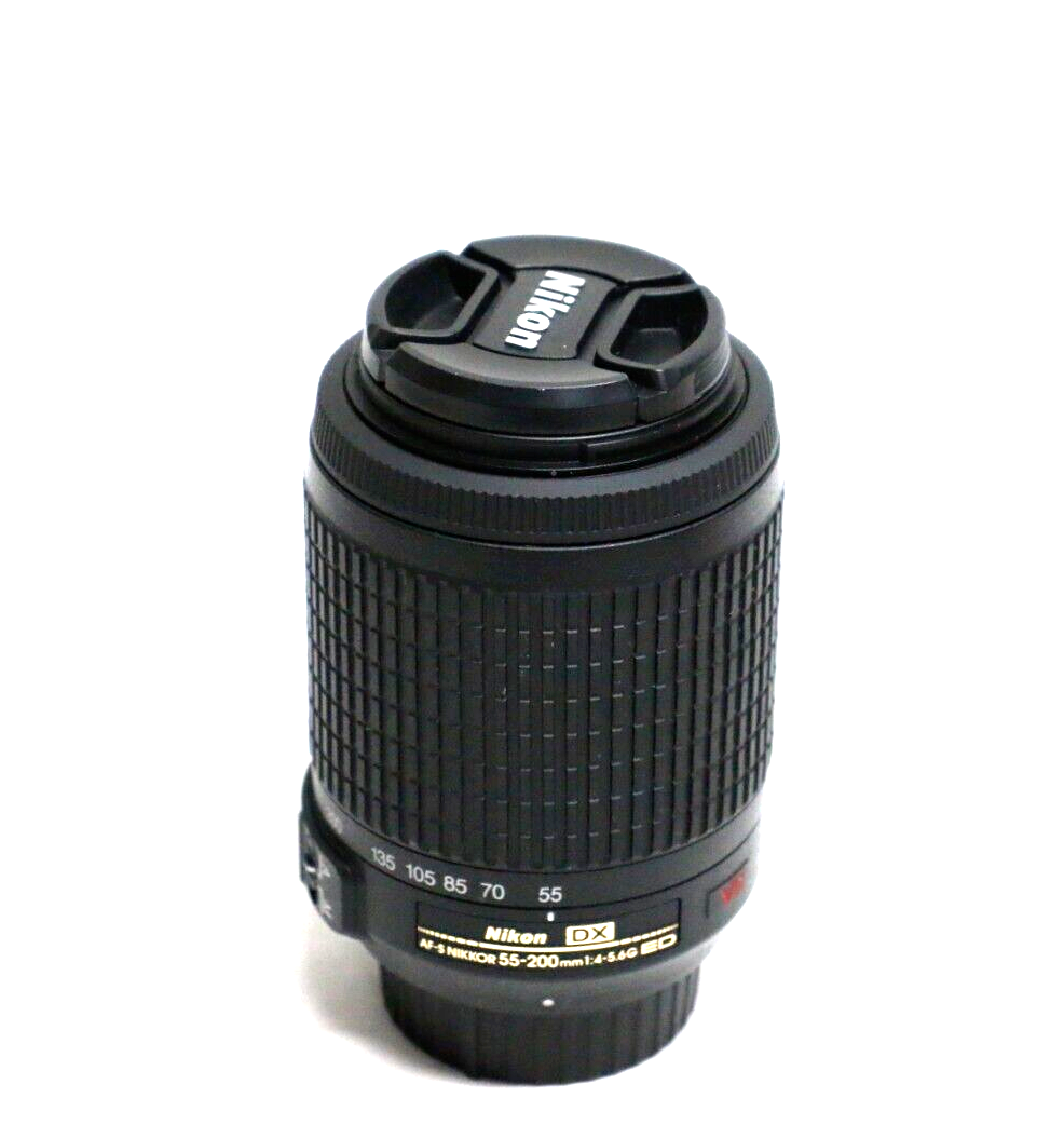 Nikon DX VR AF-S Nikkor 55-200mm 1:4-5.6G ED Lens | eBay