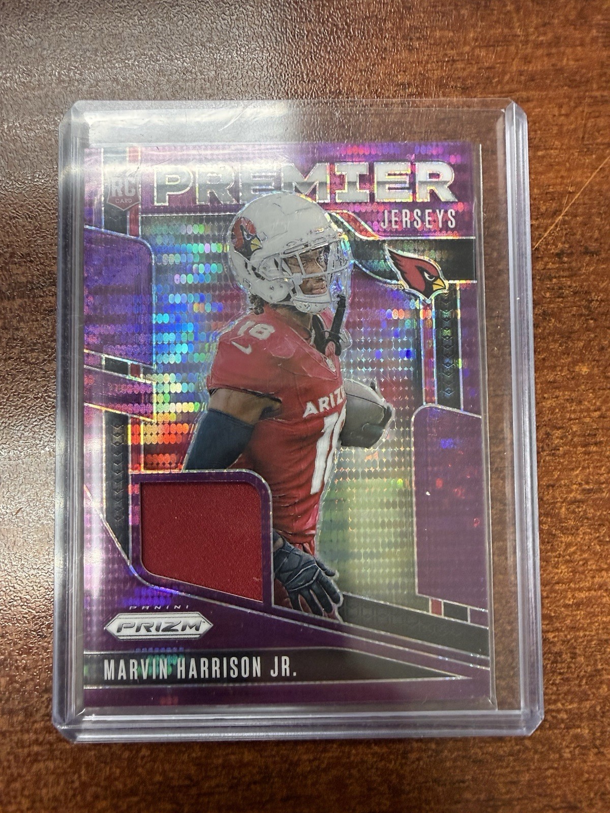 2024 Panini Prizm - Premier Jerseys Marvin Harrison Jr. #PJ-MHJ Purple Pulsar...