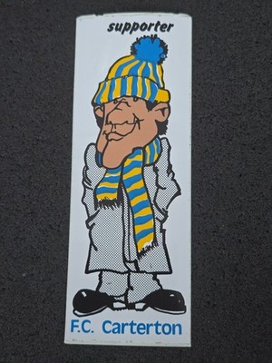 F.C. CARTERTON - Supporter   Sticker / Aufkleber   *aus Sammlung* 1490