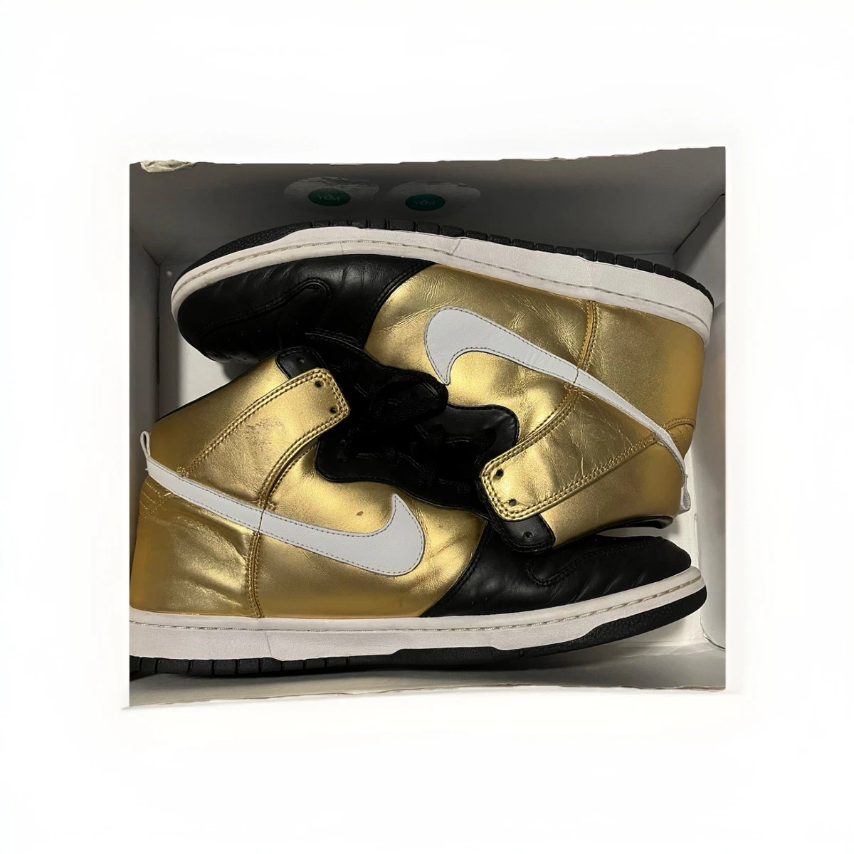 Nike Dunk Premium High Gold for Sale | Authenticity Guaranteed | eBay