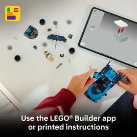 LEGO Speed Champions Bugatti Vision Gran Turismo Hyper Sports Car &ndash; Building Set