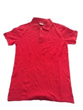 Polo Zara Collezione Ragazzo 100% Cotone Rosso/Rosa Età 11/12 Anni (152cm) 