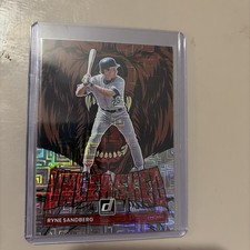 2022 Donruss Unleashed #UL-18 Ryan Sandberg Chicago Cubs 🔥🔥🔥🔥