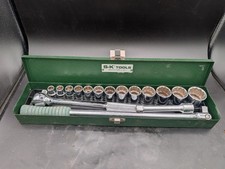 Vintage S-k Tools 12 Drive Sae Socket Set 4116 16pc Ratchet Breaker Bar Usa Vintage S-k Tools 12 Drive Sae Socket Set 4116 16pc Ratchet Breaker Bar Usa