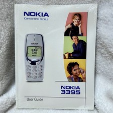User Guide for Nokia 3395 Mobile Phone Sealed In Original Packaging New Vintage