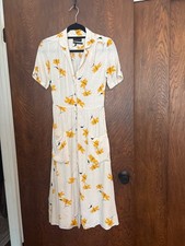 Urban Outfitters Floral Button-Front Midi Dress XS [COPY] [COPY]