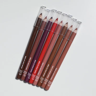 E.L.F. BEAUTY e.l.f. Cream Glide Lip Liner Shape & Sculpt Lips High-Pigment Pencil Semi-Matte