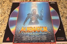 ALIENATOR Laserdisc 1989 HERITAGE JAN-MICHAEL VINCENT, JOHN PHILIP LAW