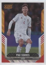 2021-22 Panini Score FIFA Orange Lava /99 Pau Torres #97