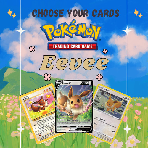 Pokemon Choose Your Cards - Eevee