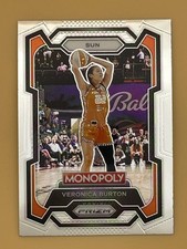 Veronica Burton 2024 Panini Prizm Monopoly WNBA #1 Connecticut Sun