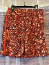 Nike Youth Boys Dri-FIT Shorts L Fire Wave Orange Multi-Color
