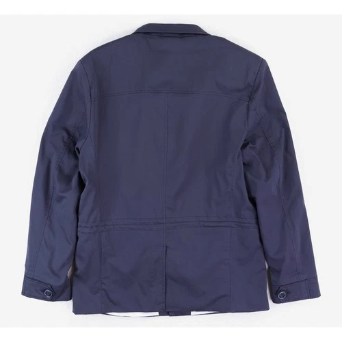 State & Liberty Field Jacket Mens Medium Navy Blue Athletic Fit Utility Chore image 2