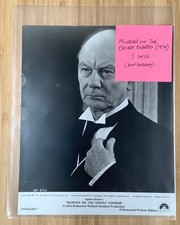1 Murder on the Orient Express (1974) original movie still John Gielgud portrait