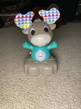 Fisher-Price Linkimals Musical Moose Interactive Learning Toy Lights Music Sings