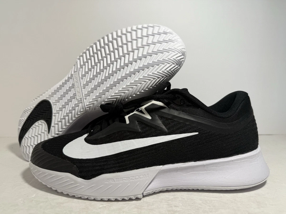 New Nike Court Air Zoom Vapor Pro 3 Clay HQ6034 001 Black Men's