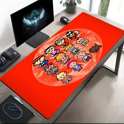 40*90cmEarthBound Video Game Mouse Pad - Non-Slip Rubber Base, Large Gaming Desk