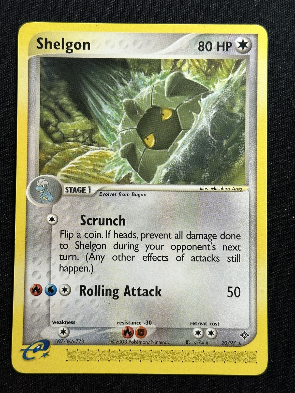 Shelgon Dragon 20/97 Pokemon card NM