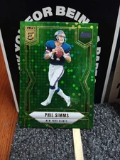 2025 Panini Donruss Elite - Phil Simms #58 Green Disco
