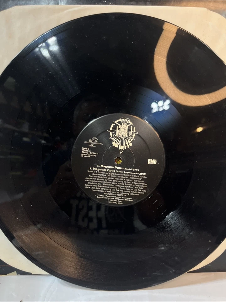 TOP QUALITY "MAGNUM OPUS" 12" VINYL MEGA SINGLE 1993 RCA RECORDS NM/EX Rare Copy Foto 3 de 4