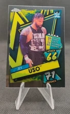 2021 Topps Chrome WWE Slam Attax #45 Jey Uso Wrestling Card