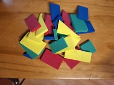 150 Foam Geometric Math Shapes Manipulatives Preschool Kindergarten