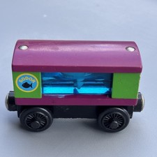 Thomas  Friends Wooden Railway Sodor Aquarium Shark Car Pre Owned