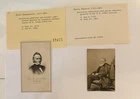 CDV of Civil War Leaders in Lincoln’s Cabinet/Montgomery Blair & Edward Bates