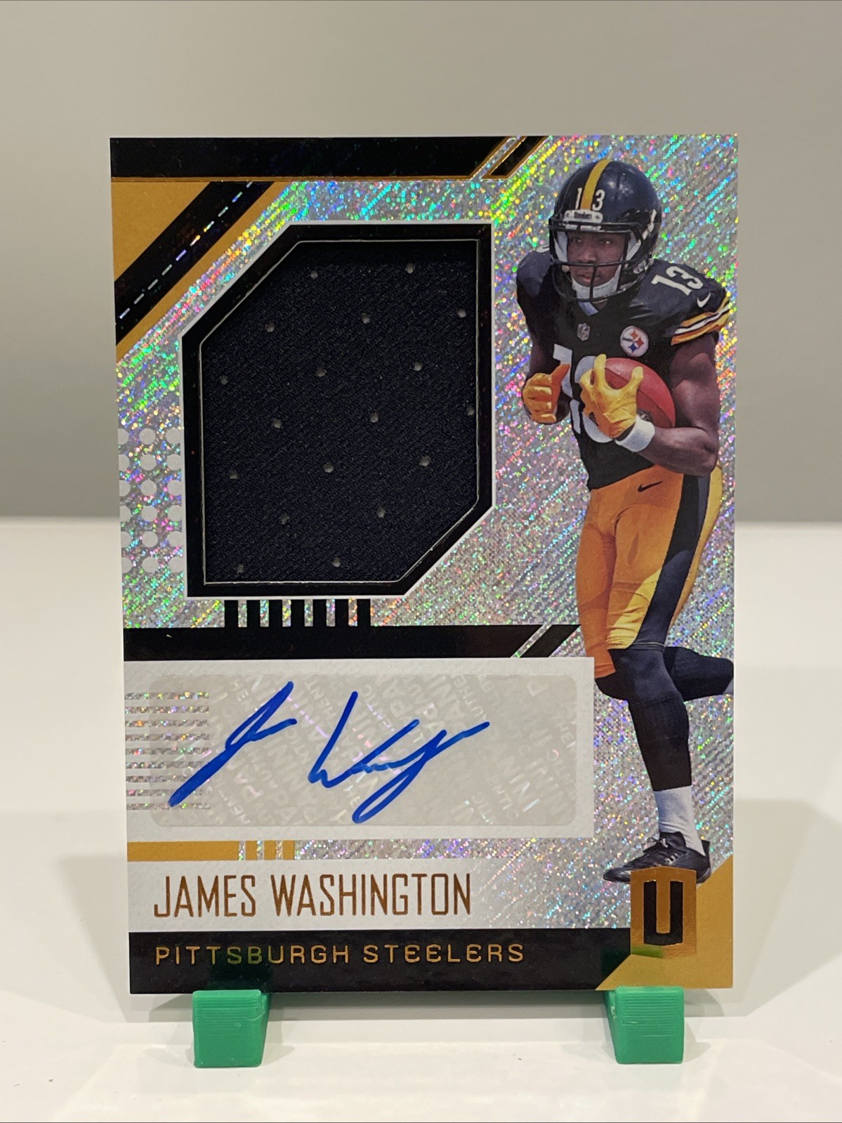 James Washington Panini Unparalleled Rookie Jersey Autographs #JW Rookie Jersey Autographs